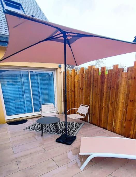 Appartement Cosy, Detente Avec Terrasse Pleurtuit Extérieur photo